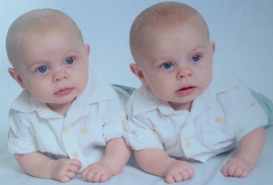 Our twin grandsons